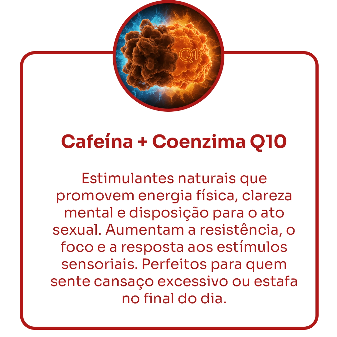 Cafeína + Coenzima Q10